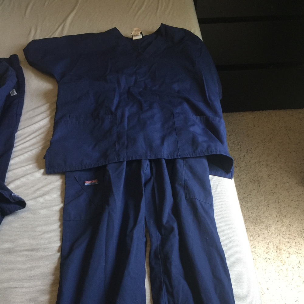 Navy blue Scrub set